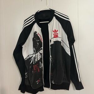Star Wars Adidas Jacket missing zipper size XL